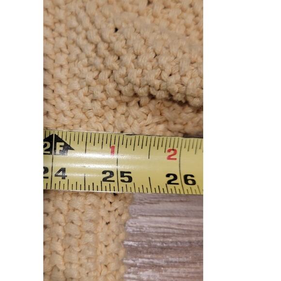 VTG Cardigan Bay Christmas Cardigan Sweater Hand Knit Sz 1X Cottagecore - Picture 10 of 12